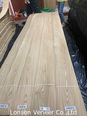 A Grade Elm Wood Veneer Crown Cut Thick 0.50MM For Interior Designs