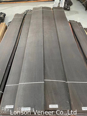 0.55MM Dark Fumed European Oak Wood Veneer Panel Grade to UAE