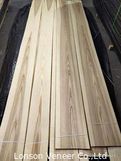 Interior Decoration 0.5mm White Ash Wood Veneer Door Leaf Use