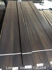 0.42MM Dark Fumed Oak Wood Veneer Panel A Grade Quarter Cut