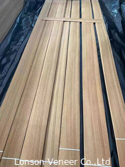 Quarter Cut Myanmar Teak Wood Veneer For Fancy Plywood