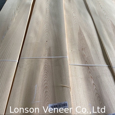 0.45mm Quarter Crown Cut White Ash Wood Panel Veneer, Grade Panel C, Thickness Tolerance +/-0.02MM