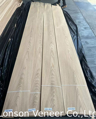 American White Oak Wood Veneer, 0.50MM Crown Cut , Panel AA Grade