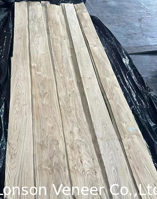 1.2mm European White Oak Veneer Panel Knoty Grade Super affordable price