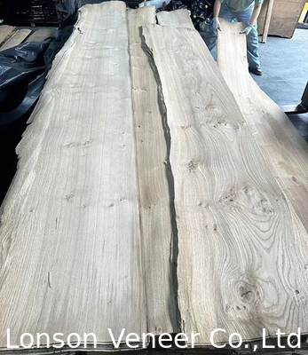 1.2mm European White Oak Veneer Panel Knoty Grade Super affordable price