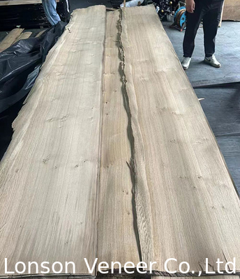 1.2mm European White Oak Veneer Panel Knoty Grade Super affordable price