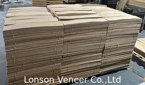 Europe White Oak Wood Flooring Veneer AB Grade light color 0.6Thickness