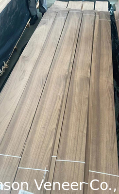 Slice Cut American Walnut Veneer Natural A Grade Thick 2mm  Floor Door