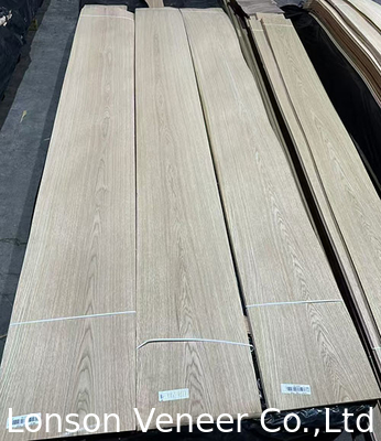 Mountain Grain Cut White Oak Wood Veneer 0.5mm Panel AA Grade Furniture ,Door