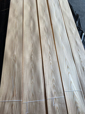 0.45mm Quarter Crown Cut White Ash Wood Panel Veneer, Grade Panel C, Thickness Tolerance +/-0.02MM