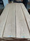 ISO9001 Red Oak Wood Veneer 245cm Flat Cut 12% Moisture Medium Density